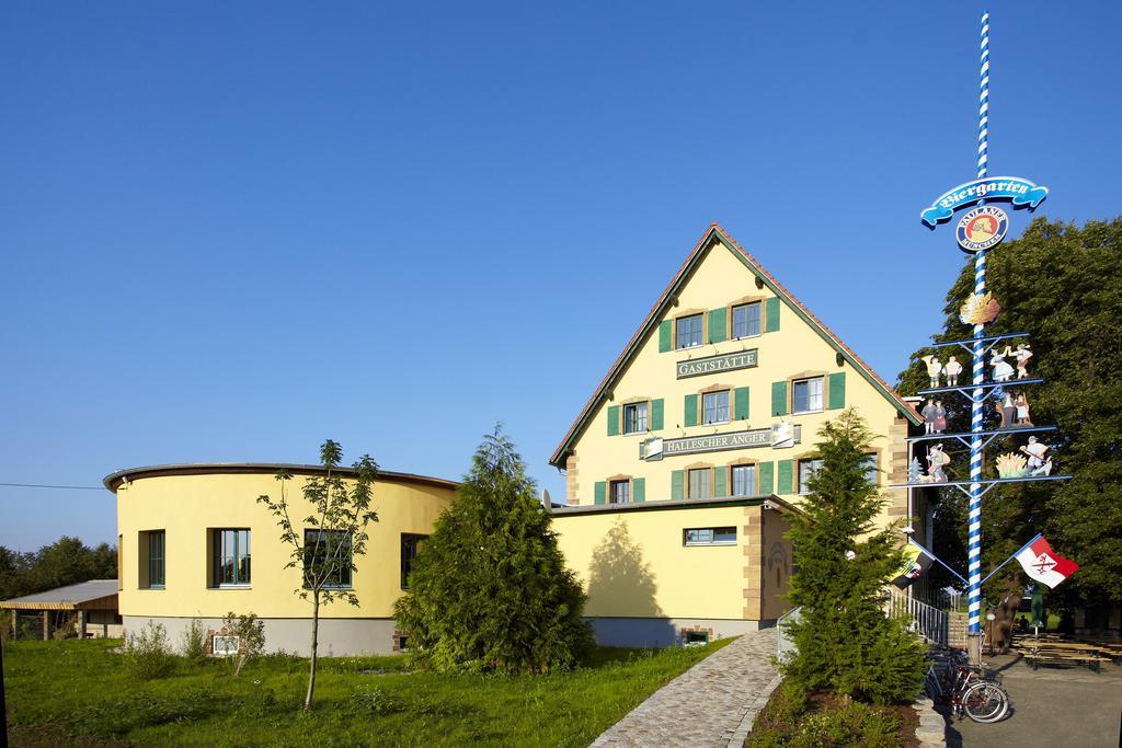 Gastwirtschaft & Hotel Hallescher Anger ناومبورغ المظهر الخارجي الصورة